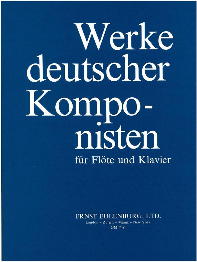 Werke Deutscher Komponisten Für Flöte und Klavier