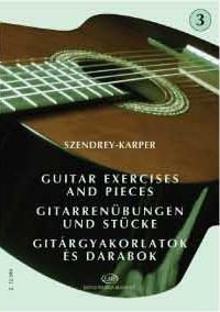 László Szendrey-Karper: Gitarrenübungen und Stücke III