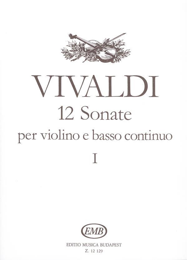 Antonio Vivaldi: 12 sonate per violino e basso continuo