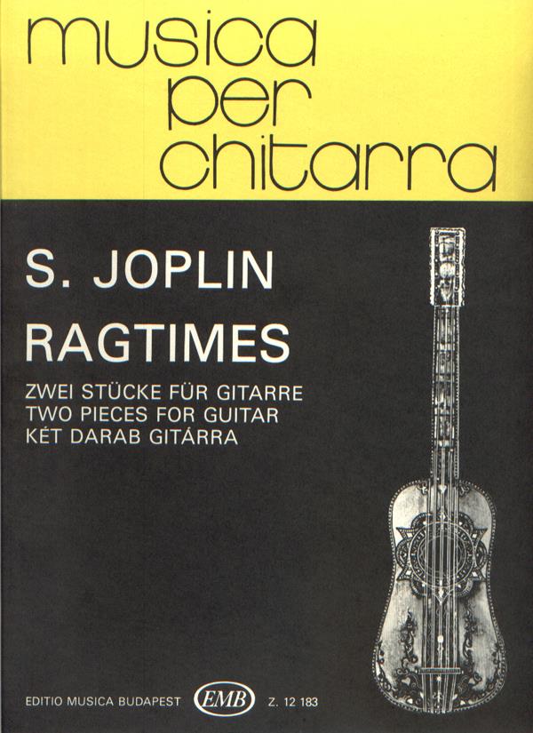 Scott Joplin: Ragtime 2 Stücke fuer Gitarre(2 Stücke fuer Gitarre)
