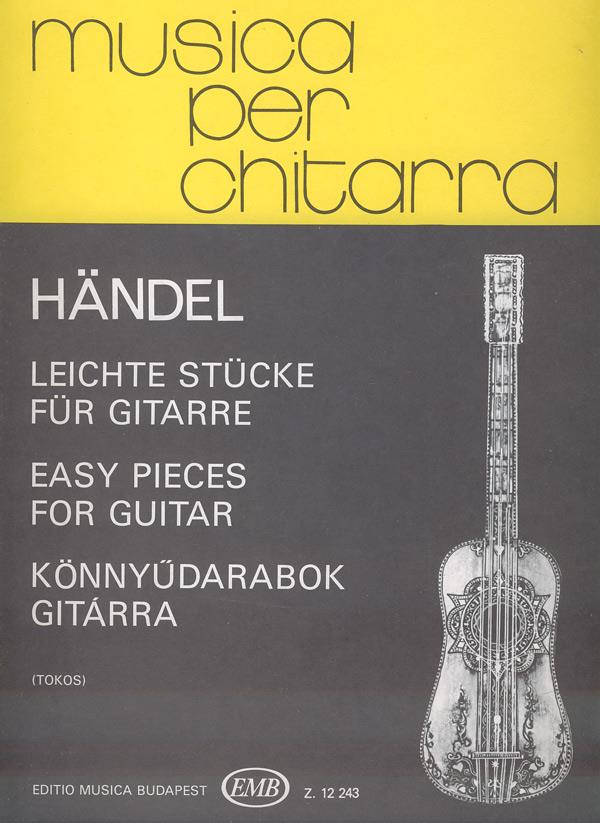 Georg Friedrich Händel: Leichte Stücke fuer Gitarre