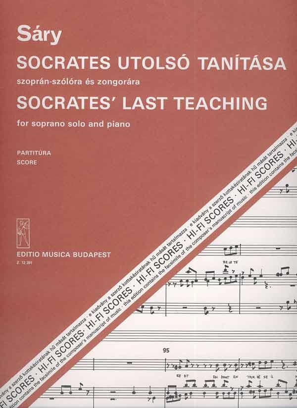 László Sáry: Socrates' Last Teaching(für Sopran und Klavier)
