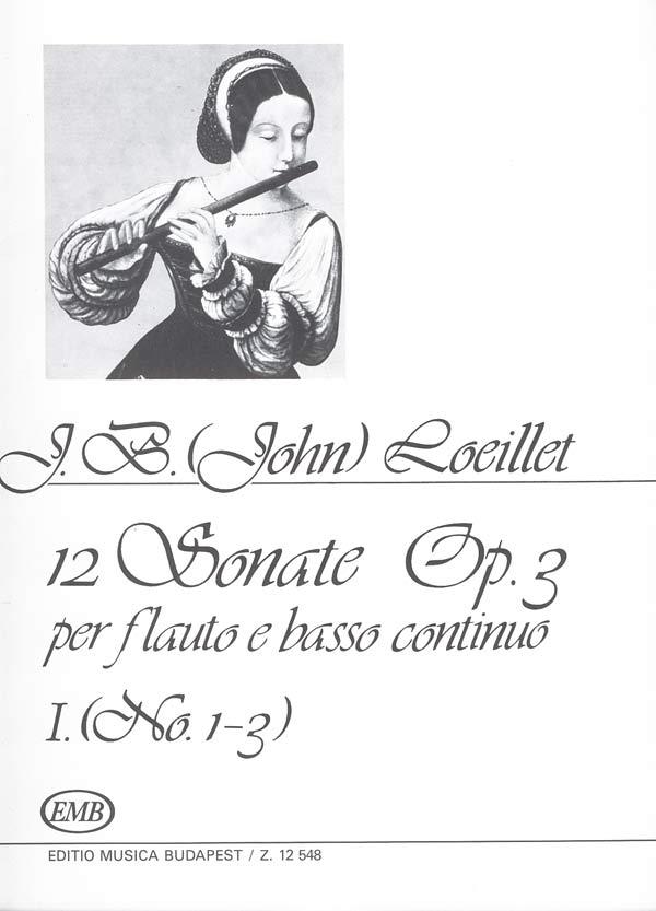 Jean-Baptiste Loeillet: 12 Sonaten Op 3 Nr. 1(Fur Flöte (Blockflöte))