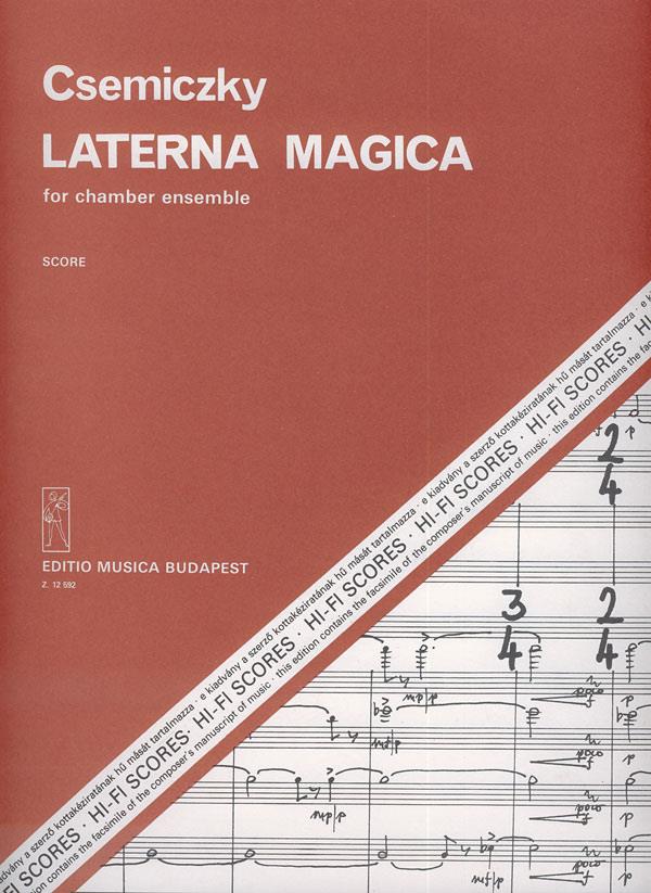 Miklós: Laterna magica (For chamber ensemble)