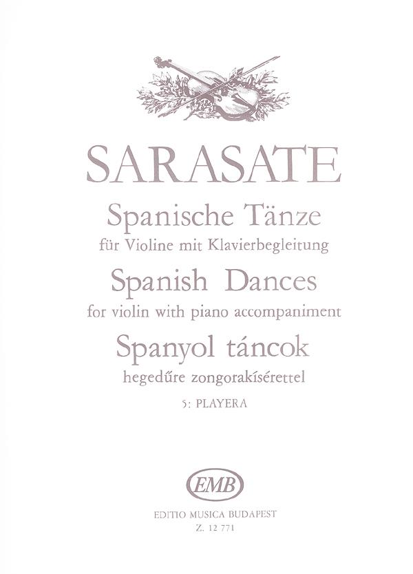 Pablo Sarasate: Spanish Dances for Violin 5