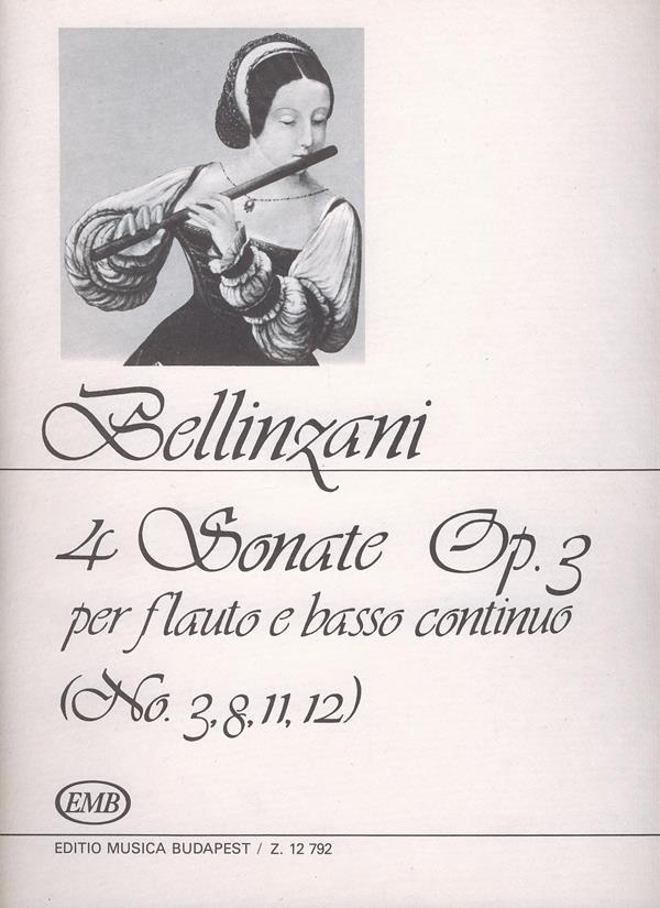 Bellinzani: 4 Sonate per flauto e basso continuo