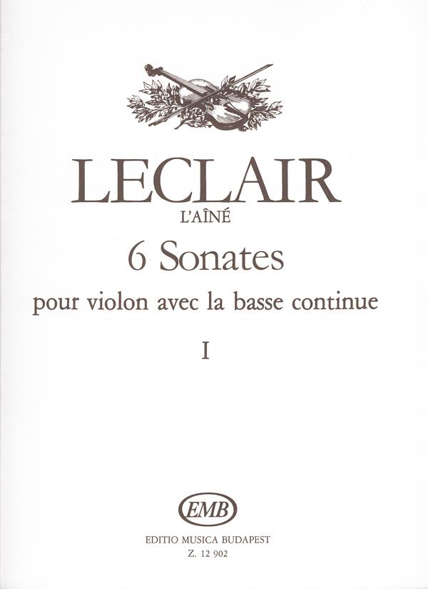 Leclair: 6 Sonatas 1