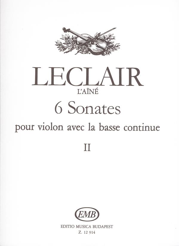 Leclair: 6 Sonatas 2