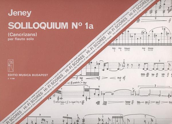 Jeney: Soliloquium No. 1a