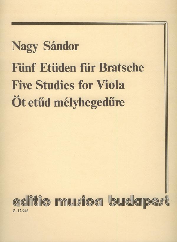 Nagy: Five Studies