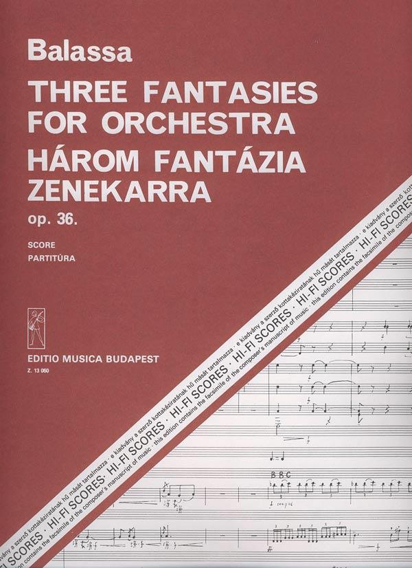 Balassa: Three Fantasies