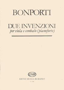 Bonporti: Due invenzioni per viola e cembalo (Pianoforte)