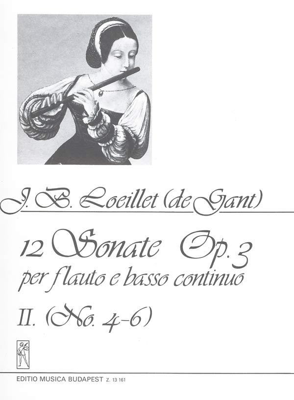 Loeillet: 12 Sonatas for Flute and Basso Continuo, op. 3 2