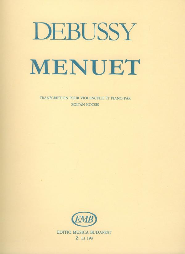 Debussy: Menüett