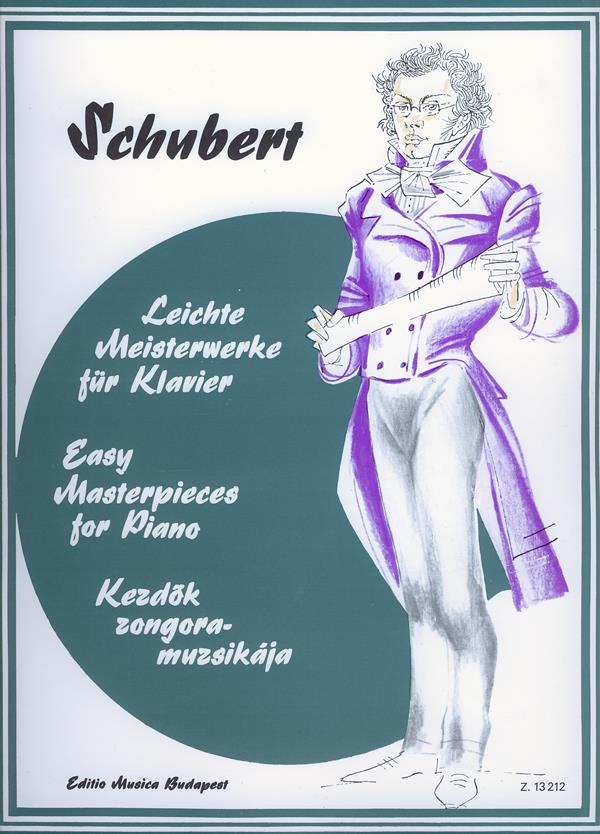 Schubert: Easy masterpieces for Piano