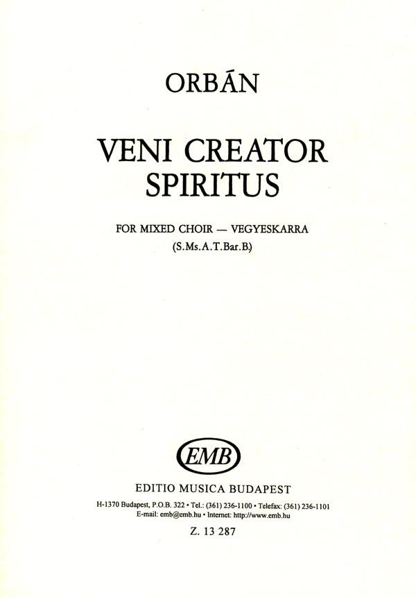 Orbán: Veni Creator Spiritus