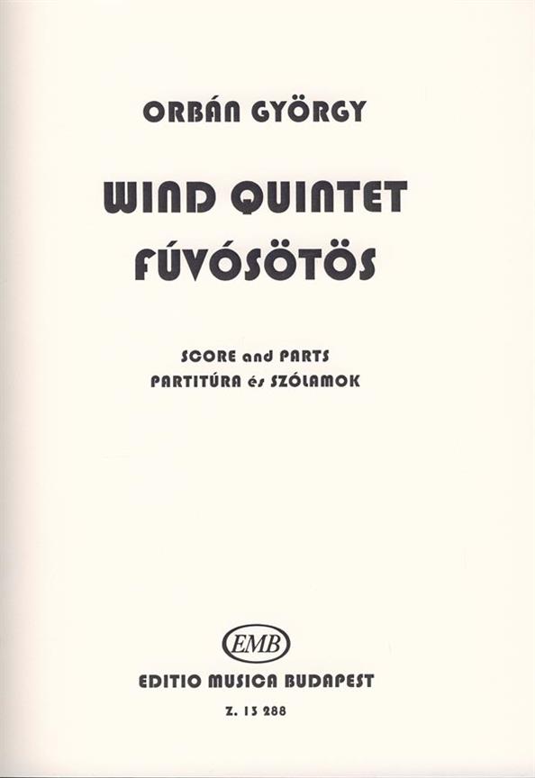 Orbán: Wind Quintet