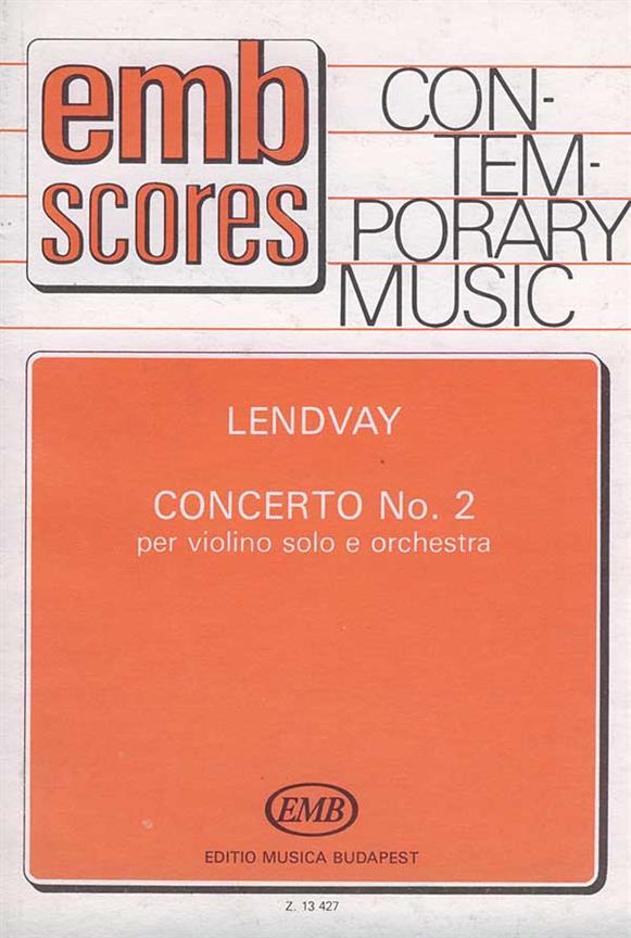 Lendvay: Concerto No. 2