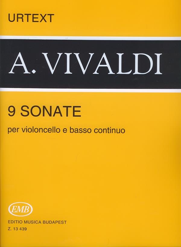 Vivaldi: 9 Sonate Per Violoncello e Basso-Continuo
