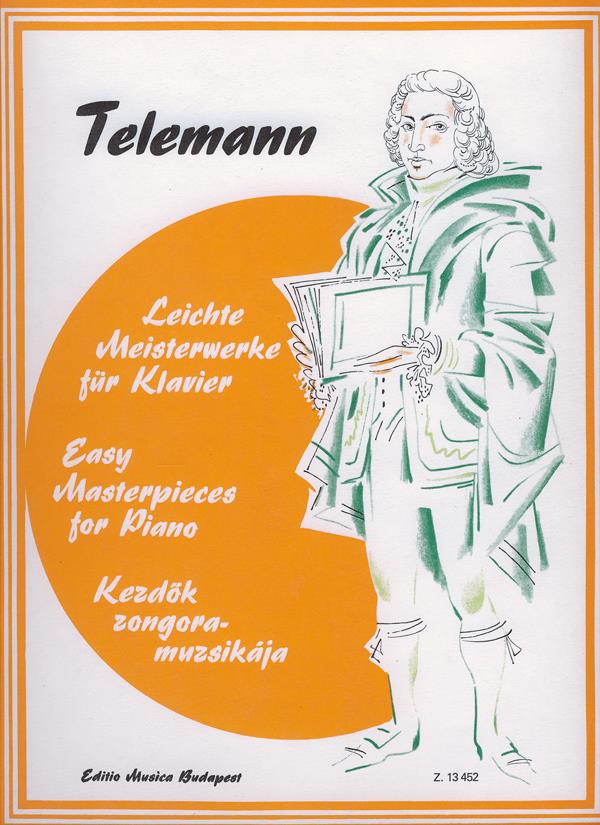 Telemann: Easy masterpieces for Piano