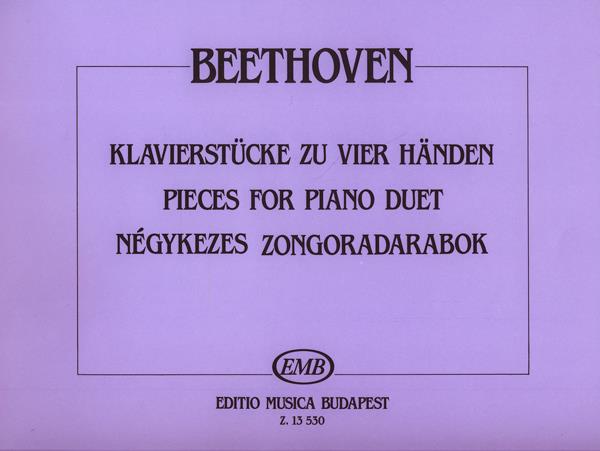 Beethoven: Pieces for Piano Duet