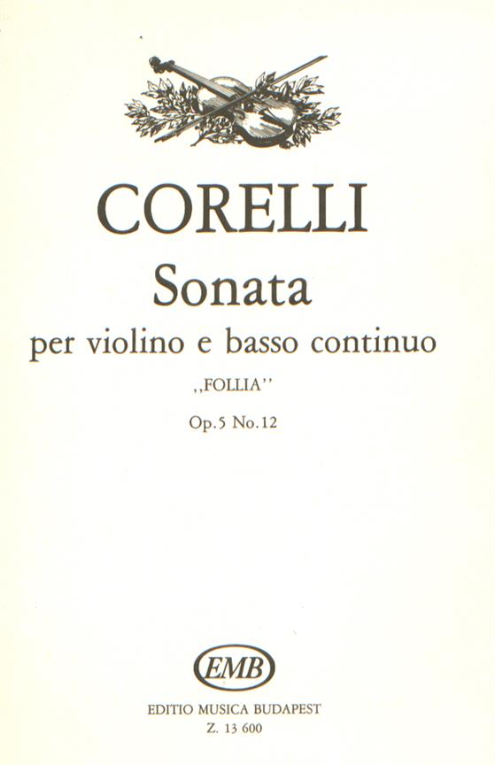 Corelli: Sonata per violino e basso continuo