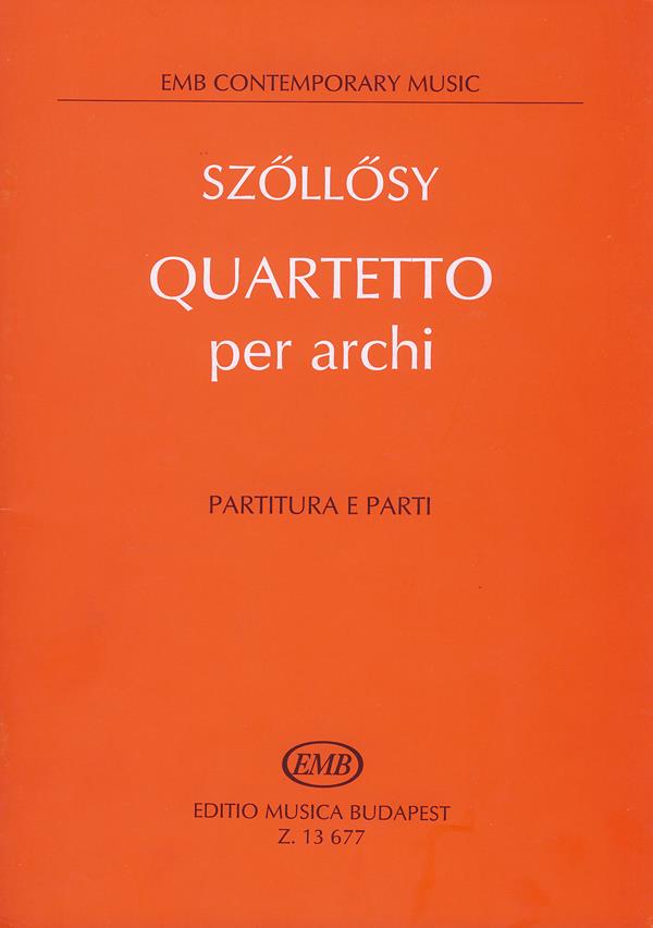 András Szöllösy: Streichquartett