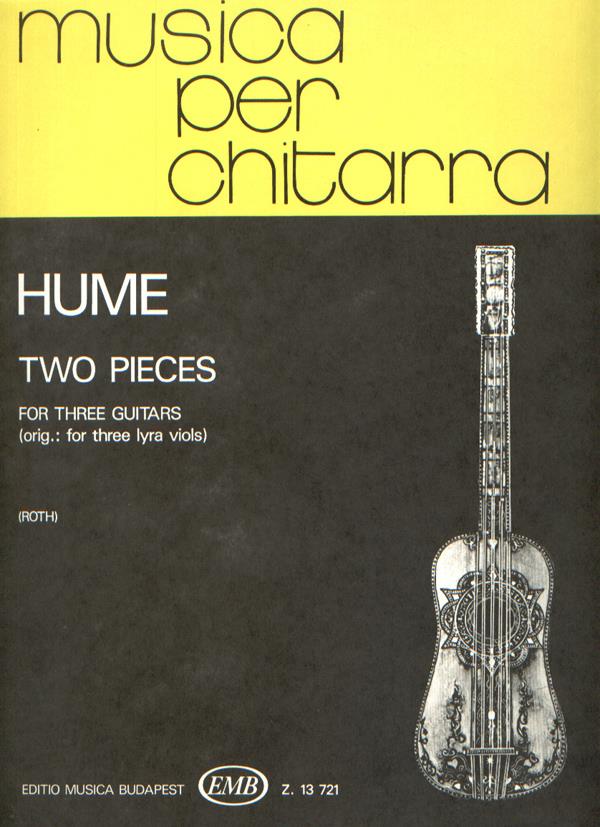 Hume: Two Pieces for three Guitars