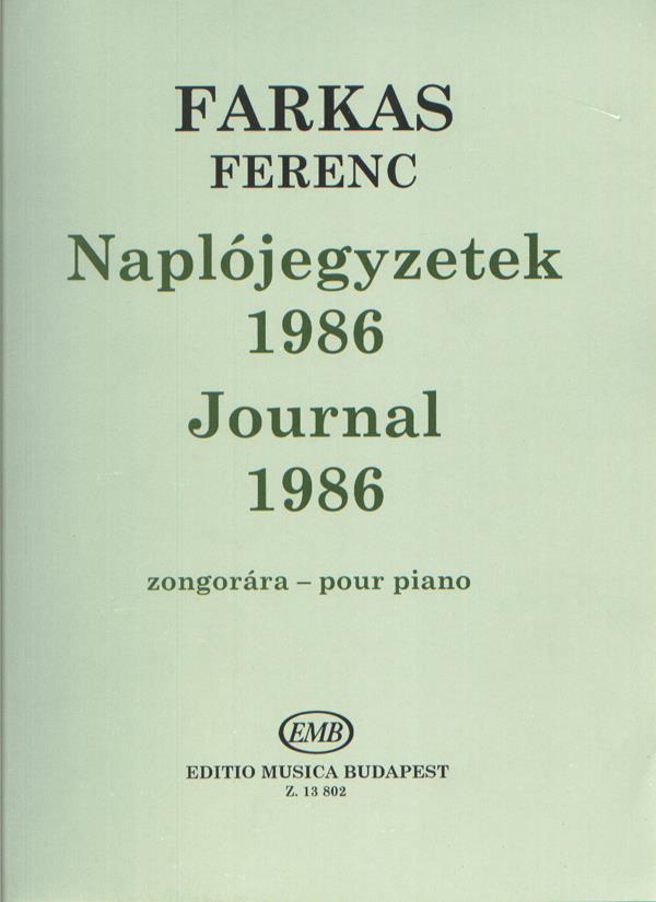 fuerkas: Journal 1986