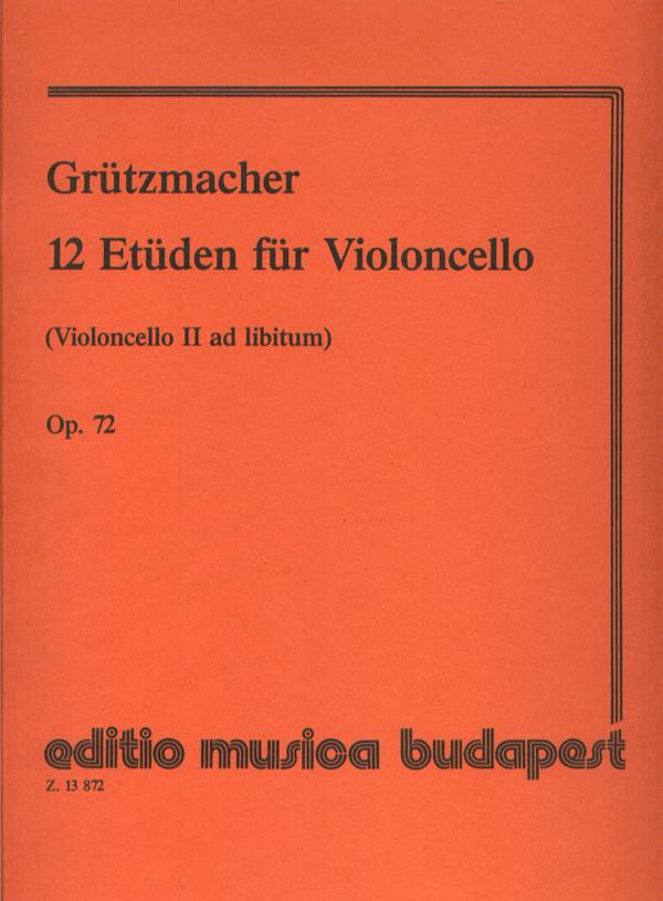 Grützmacher: 12 etudes