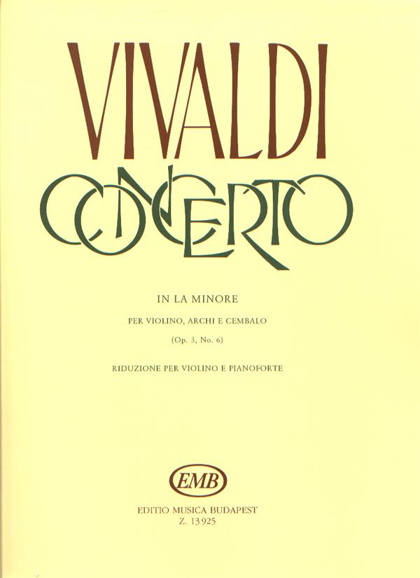 Vivaldi: Concerto in la minore