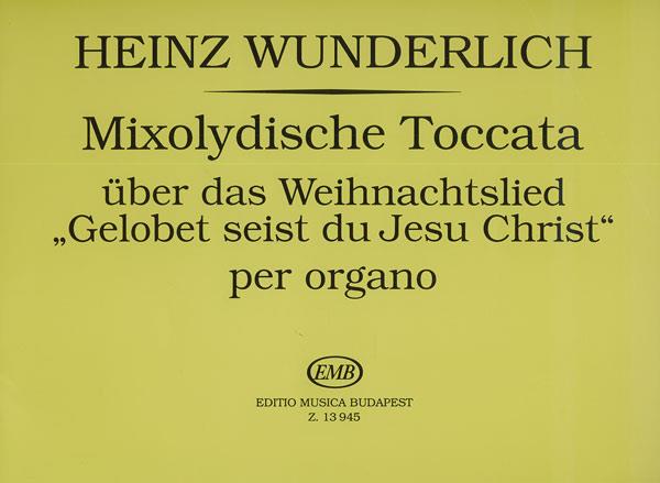 Wunderlich: Mixolydische Toccata