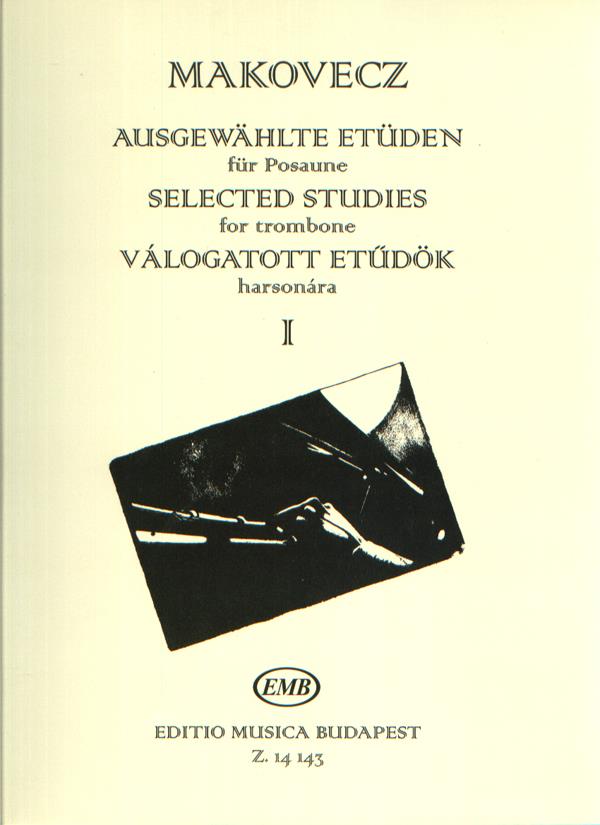 Makovecz: Selected Studies for trombone 1