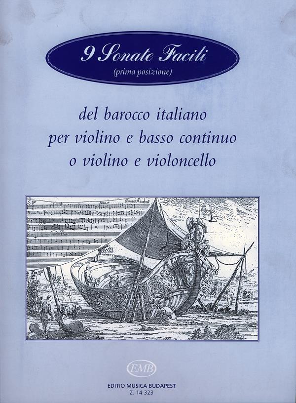 Pejtsik: 9 Sonate facili (prima posizione) del barocco italiano
