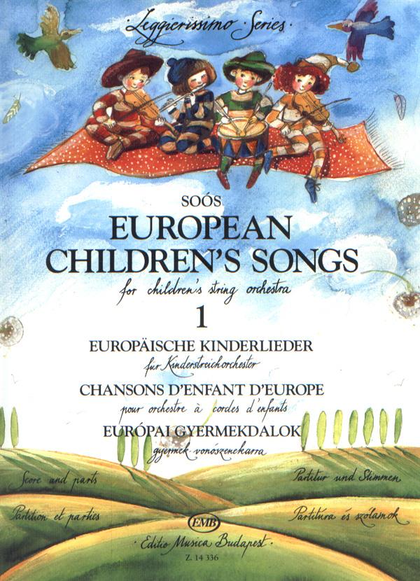 European Children's Songs for children's string orchestra (1ste Positie) 1