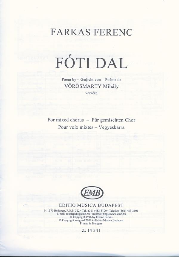 Farkas: Fóti dal