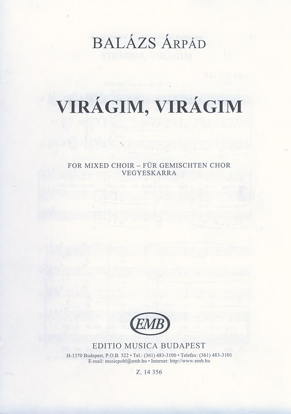 Balázs: Virágim, virágim on a Hungarian folksong