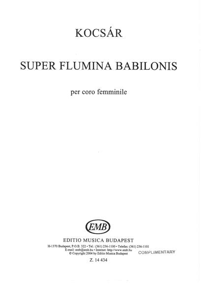 Kocsár: Super flumina Babilonis