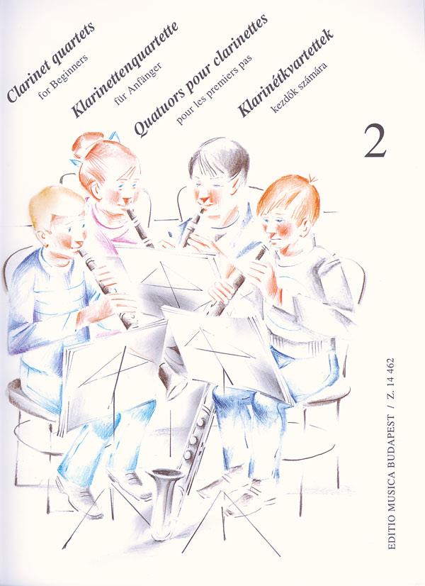 Perényi: Clarinet quartets For Beginners 2: Marian Songs
