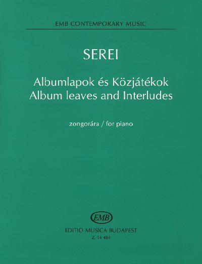 Serei: Album leaves and Interludes for Piano