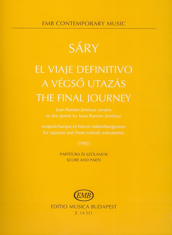 Sáry: El viaje definitivo - The final journey to the poem by Juan Ramón Jiménez