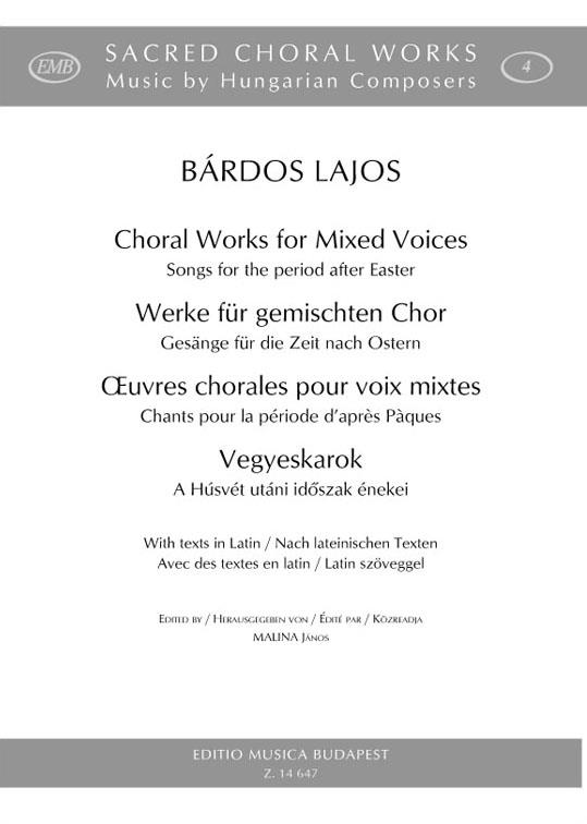 Bárdos: Choral Works for Mixed Voices