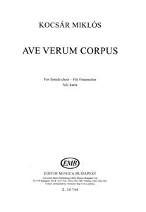 Kocsár: Ave verum corpus