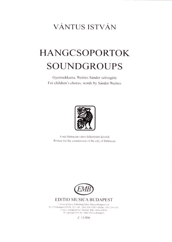 Vántus: Soundgroups