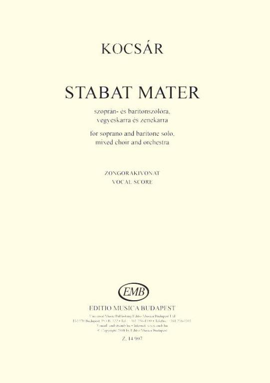 Kocsár: Stabat Mater