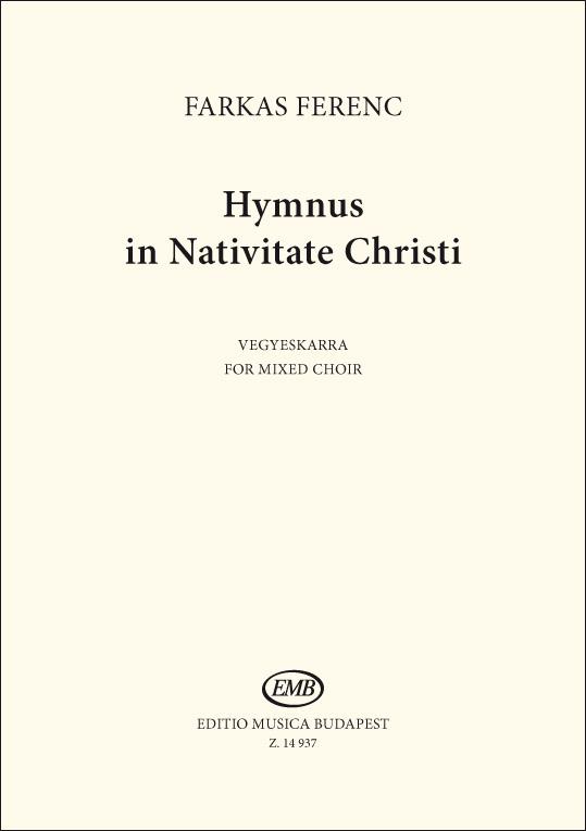Farkas: Hymnus in Nativitate Christi