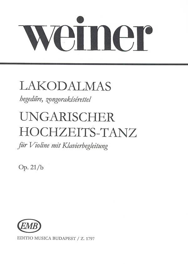 Weiner: Hungarian Wedding Dance