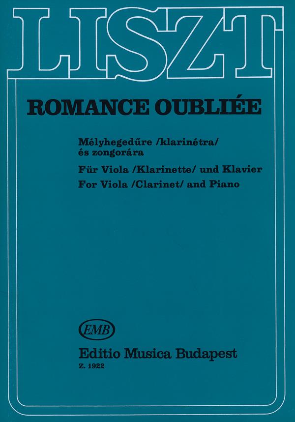 Liszt: Forgotten Romance