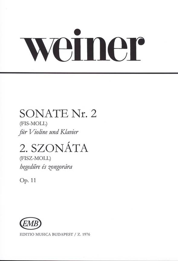 Weiner: Sonata No. 2