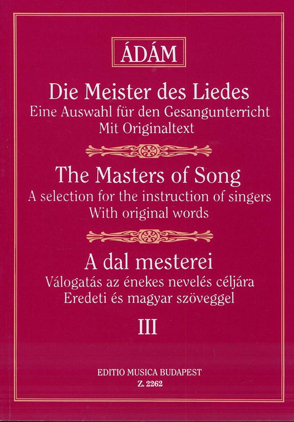 Ädám: The masters of song 3